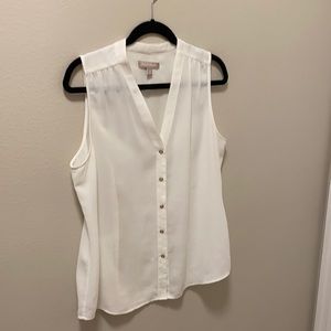 Banana Republic no sleeve blouse
